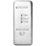 Lingot Argent 1 Kilo Metalor
