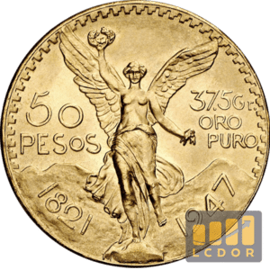 Pièce Or 50 Pesos