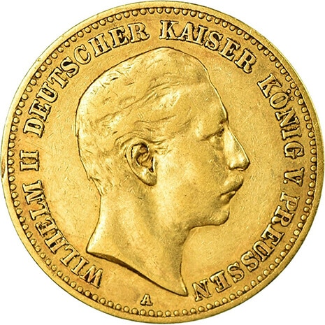10 Mark Or Wilhelm II - Piece Or Reichsmark
