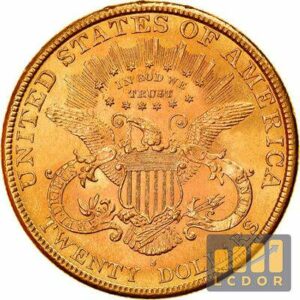 20 Dollars US - Pièce Or USA - LCDOR