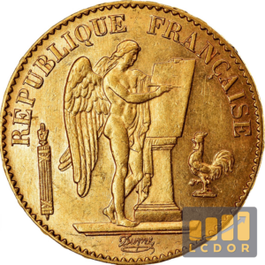 Pièce de 20 Francs Or Génie