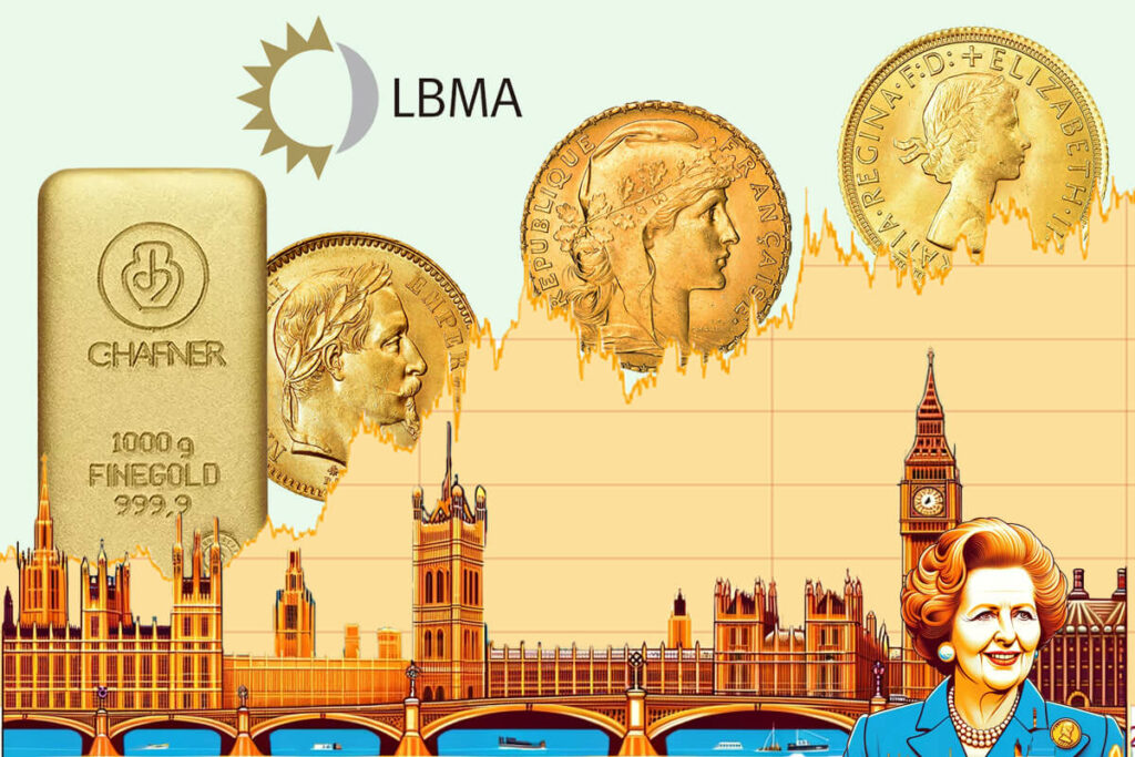 Historique du prix de l'or - Création de la LBMA