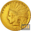 Pièce Or 10 Dollars Indien