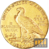 Pièce Or 5 Dollars Half Eagle Indian