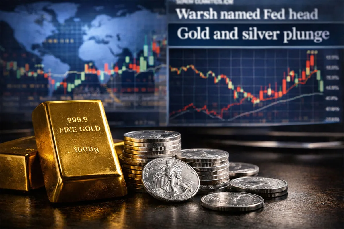 Or et argent en montagnes russes : de records fulgurants à un retour brutal de la volatilité