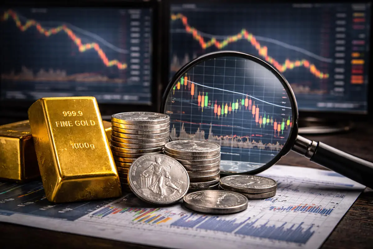 Or et argent en montagnes russes début 2026 avec des records fulgurants