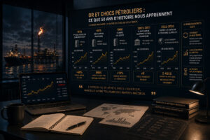 Or et chocs pétroliers : ce que 50 ans d'histoire nous apprennent
