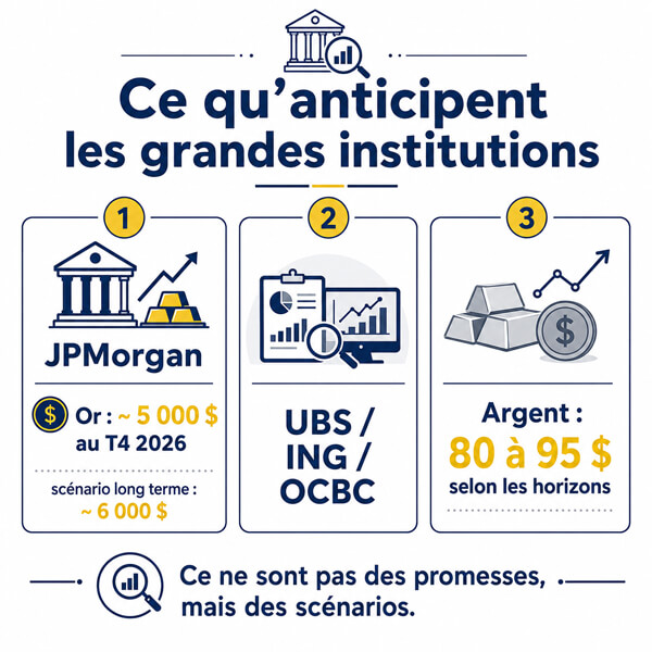 Ce qu'anticipent les grandes institutions